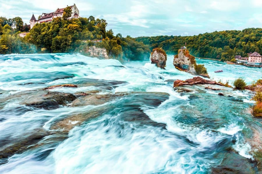  Рейнський водоспад, Швейцарія 
