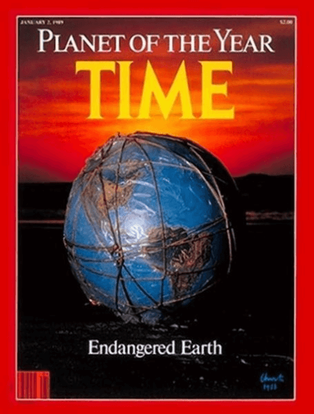 Обкладинка журналу Time 1988