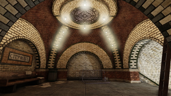 nyu yorkskoe metro city holl stanciya Нью-йоркський метрополітен