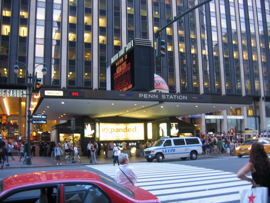 вокзали США penn station Пенсільванський вокзал Нью-Йорк