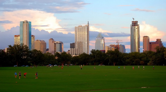 Остін. Austin Zilker Цилкер парк