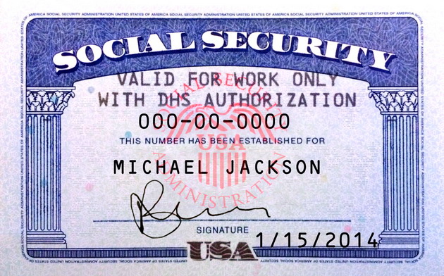 social security number номер соціального страхування