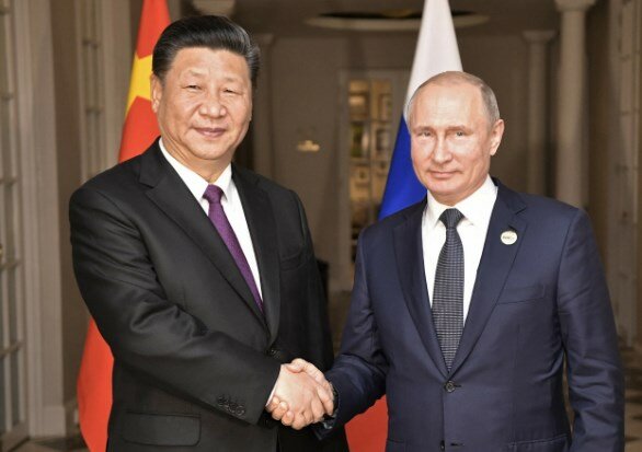  Володимир Путін ІТ Сі Цзіньпін